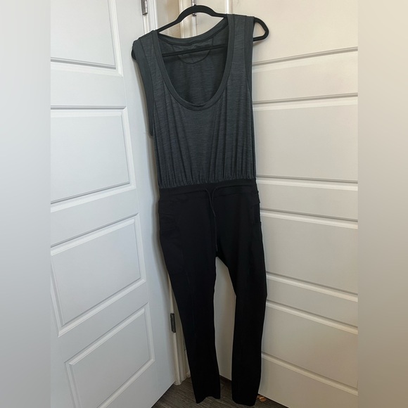 Free People Movement Off to the Races Onesie Jumpsuit Size Large - Picture 5 of 9